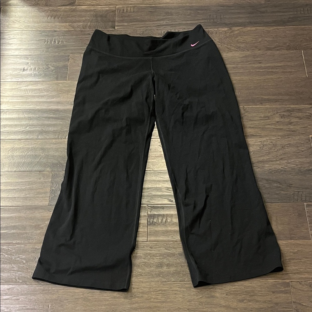 Nike Dri Fit Athletic Pants Vintage black 419407 012 Women’s Size XL